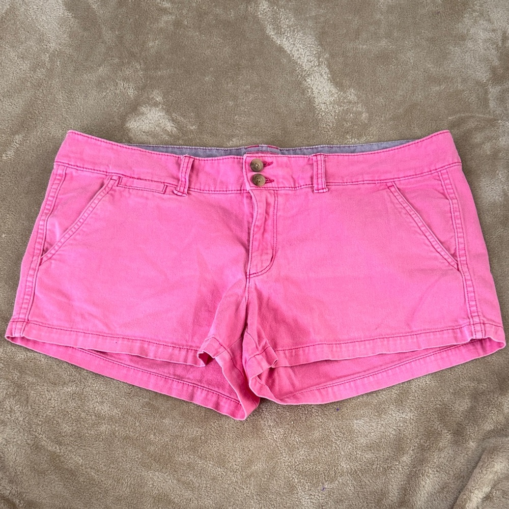 American Eagle Outfitters Hot Pink Denim Shorts